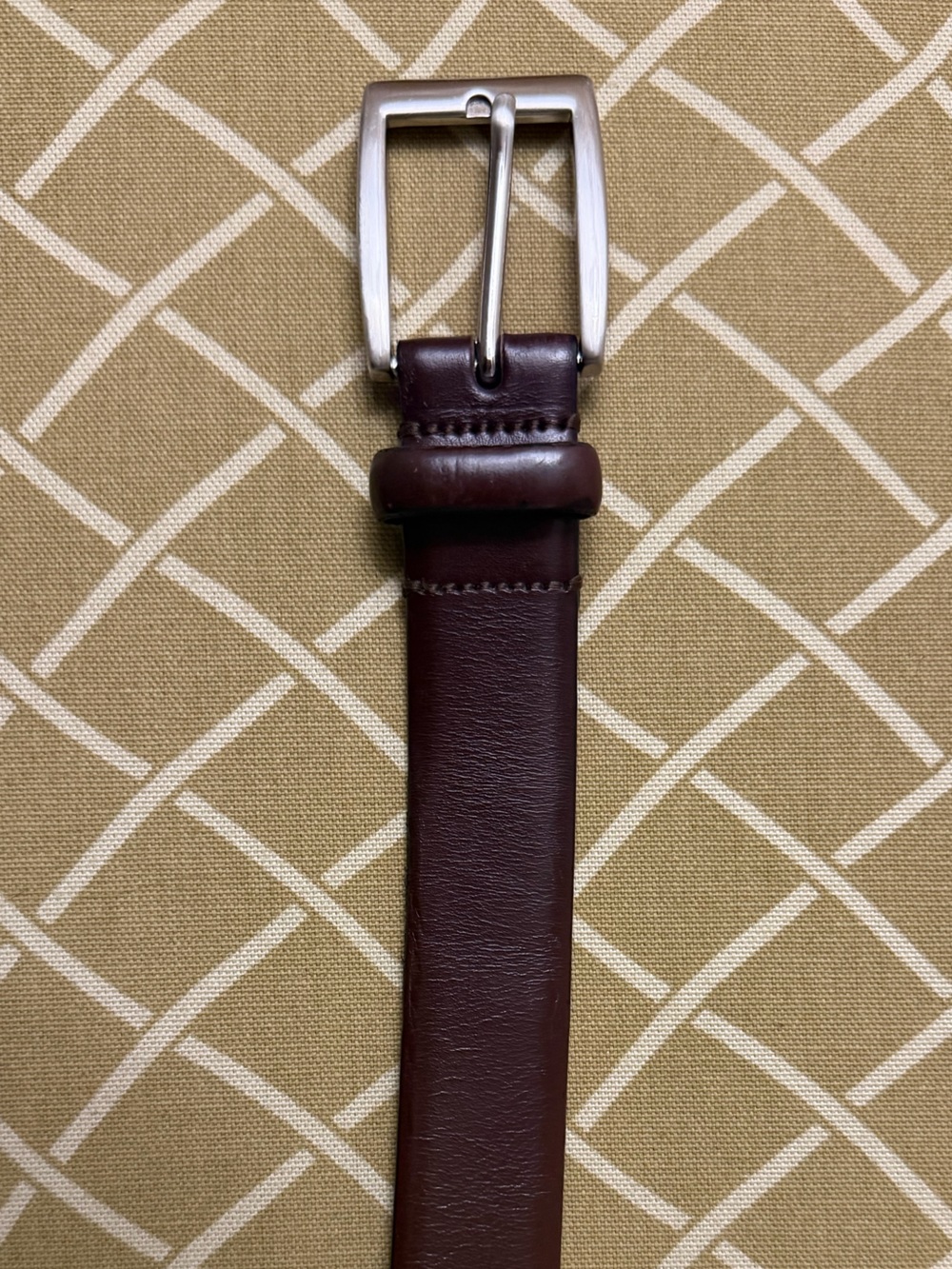 Jos. A. Bank Men’s Genuine Leather Brown Belt 38/95 Made in Italy